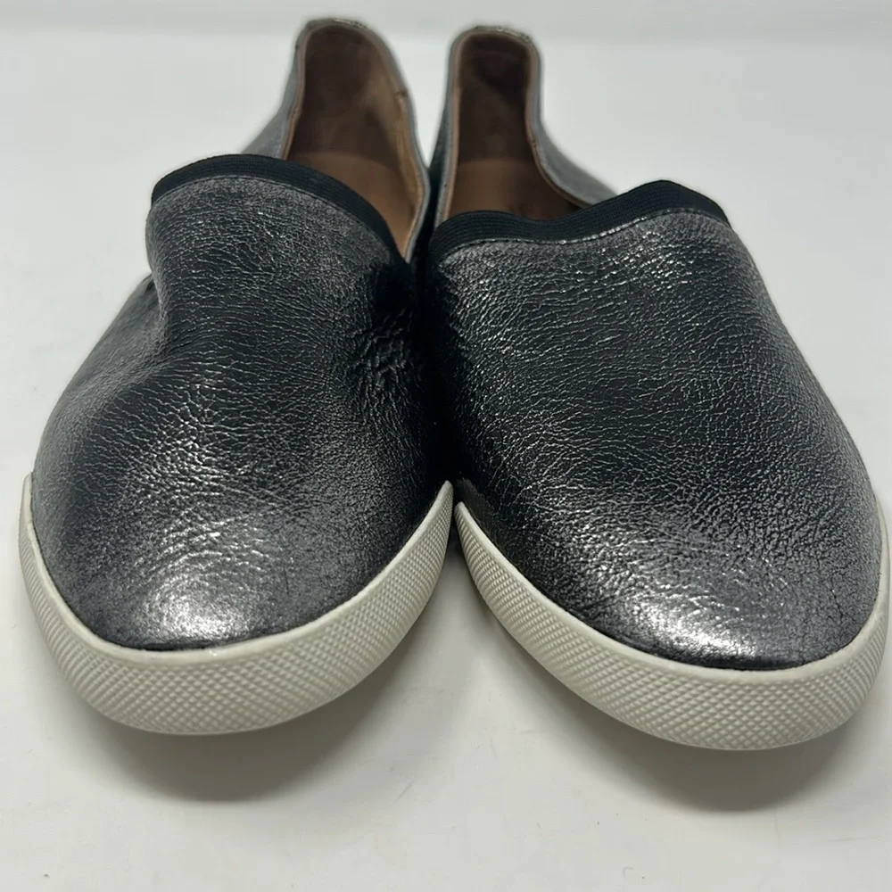 Frye Melanie Metallic Slip-On Sneakers Size 10 Excellent Condition
